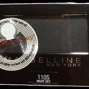 Maybelline Night Sky 110S Eyeshadow Black Makeup NEW